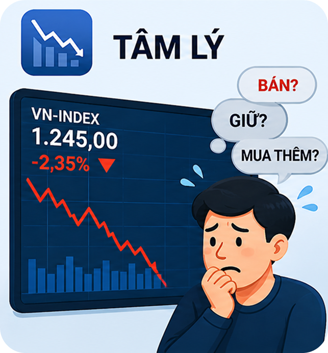 Sợ hãi khi thị trường biến động